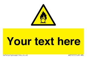 Custom Oxidising Sign